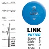 Discgolf Putter SOFT EXO LINK 2/3/0/1 Blue 3